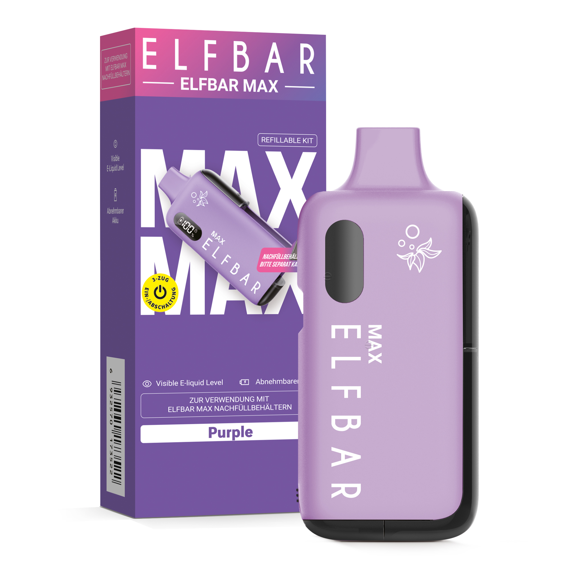 Elfbar - Max Kit (Ohne Nachfüllbehälter)
