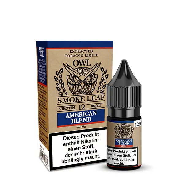 Smoke Leaf - American Blend Tobacco - 10ml Liquid