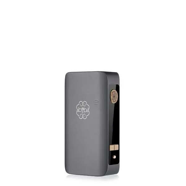 dotmod-dotbox-220w-v2-mod-5_600x600.jpg DotMod dotBox 220W V2 Mod Akkuträger in Gunmetal-Grau – Box-Mod mit Display und Einstellrad, Frontansicht