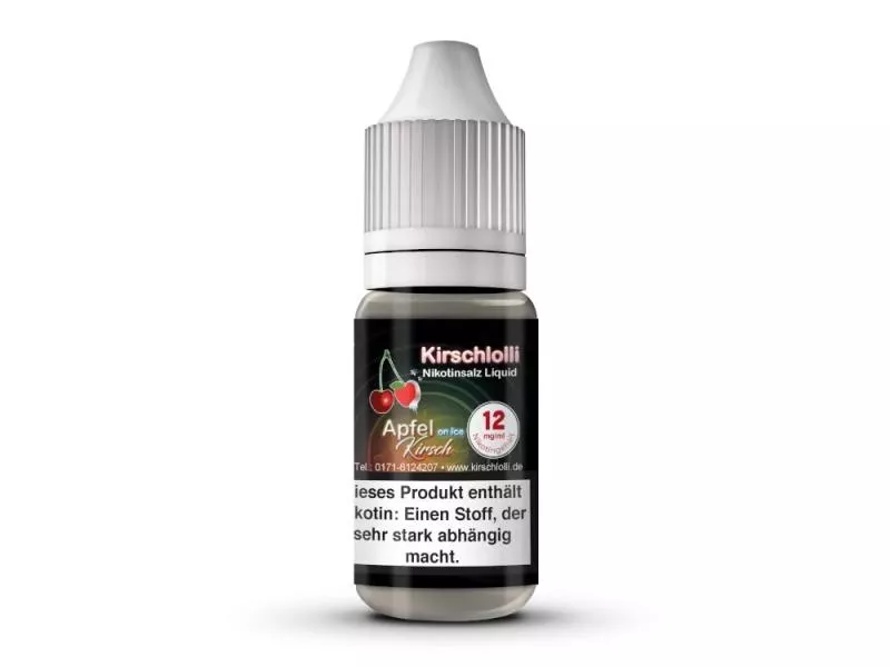 Kirschlolli Apfel Kirsch on Ice- 10ml Nikotinsalz Liquid