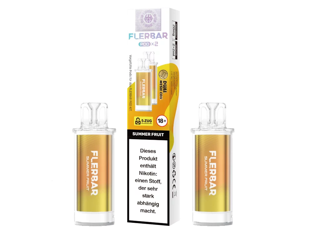 2x Flerbar - Prefilled Pod - Summer Fruit