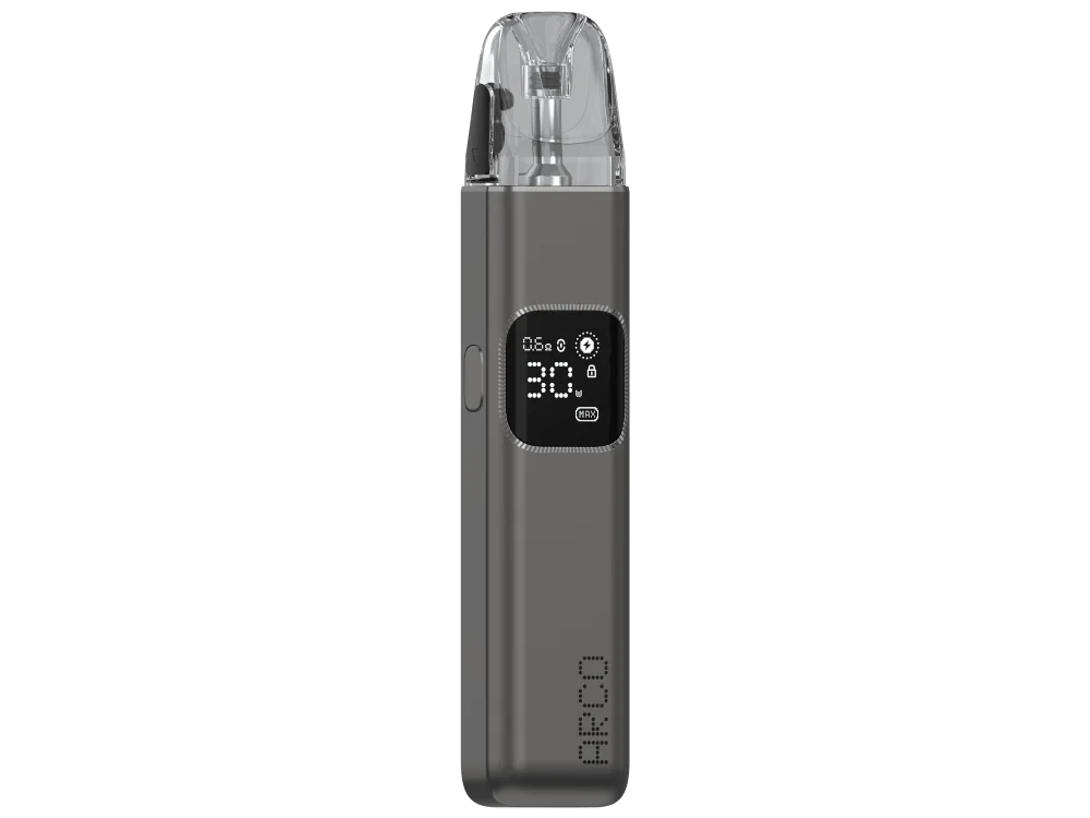 smok-arco-digi-kit-grau_1000x750.png SMOK Arco Digi Pod-System in Grau mit digitalem Display, Frontansicht