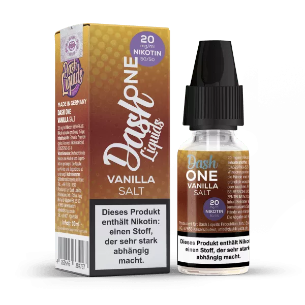 Dash One - Vanilla - 10ml Nikotinsalz Liquid