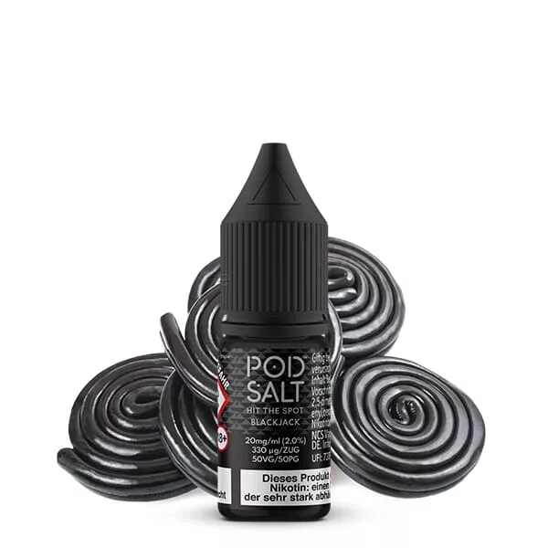 PodSalt - Black Jack - 10ml Nikotinsalz-Liquid