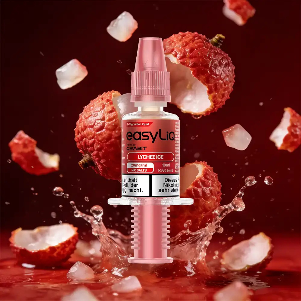 easyLIQ Lychee Ice - 10ml Nikotinsalz-Liquid
