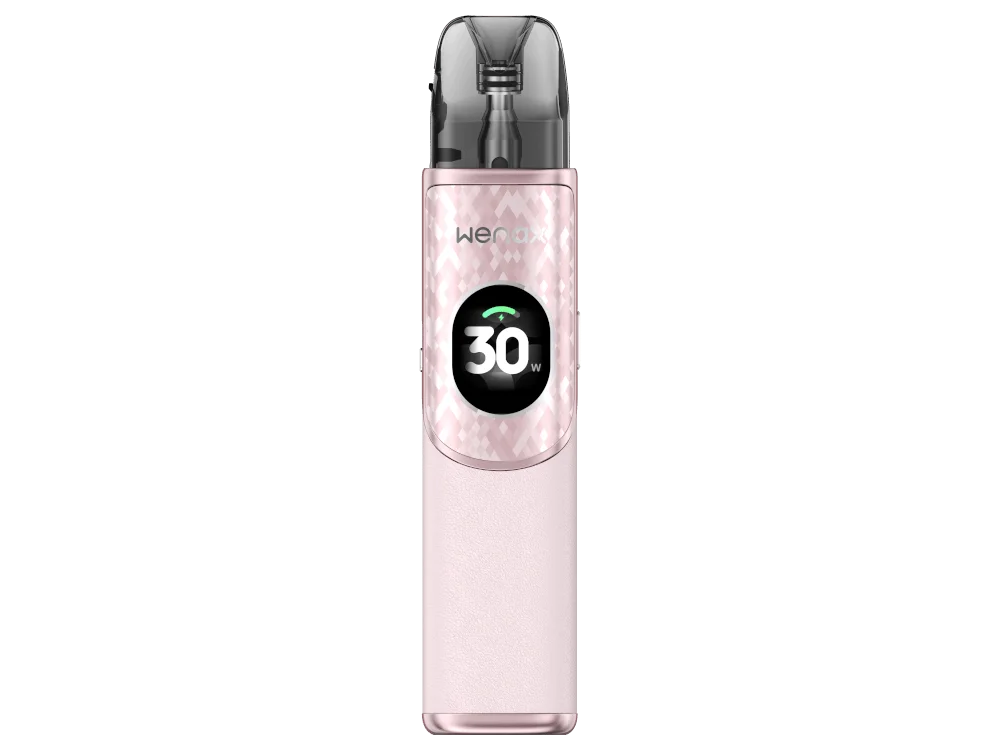 GeekVape Wenax Q2 Kit in Rosa – schlankes Pod-System mit 30W-Badge, Vorderansicht
