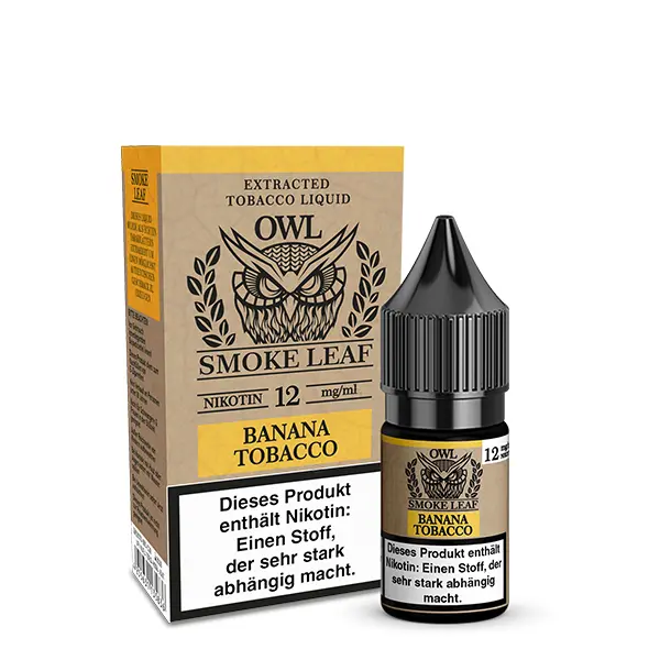 Smoke Leaf - Banana Tobacco - 10ml Liquid