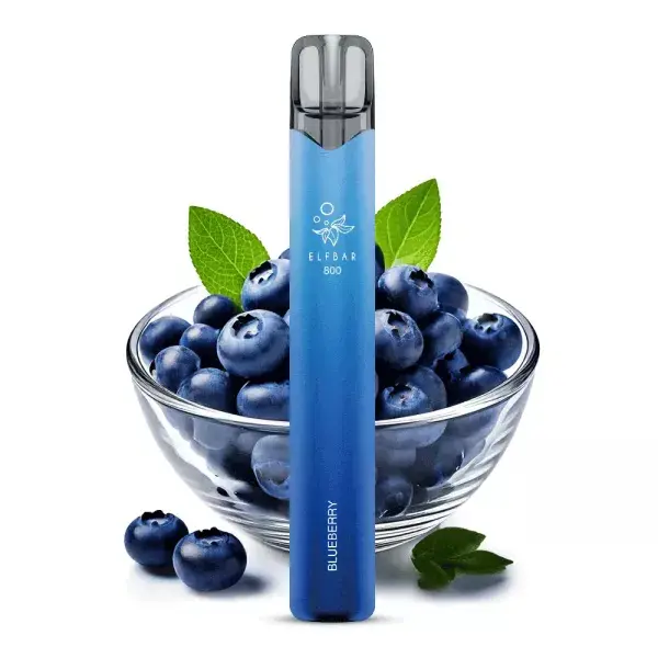 ELFB103_600x600.png Elfbar 800 Einweg E-Zigarette in Blau mit Heidelbeeren, Sorte Blueberry, 20 mg/ml