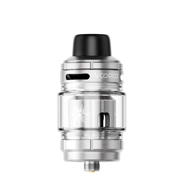 VooPoo Uforce X 2 Tankverdampfer in Silber, Einzelansicht mit Glaskolben