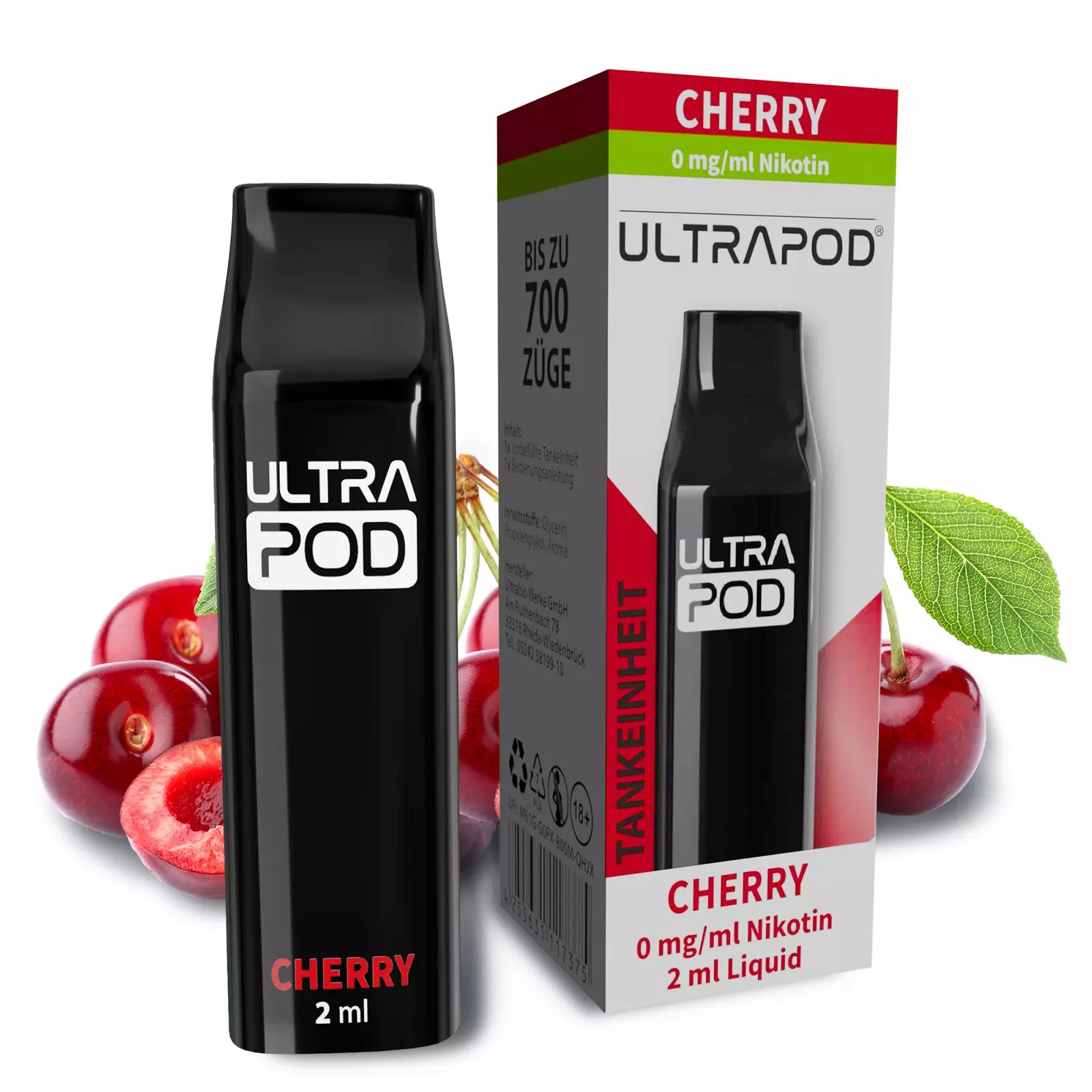 Ultrapod Prefilled Pod - Cherry