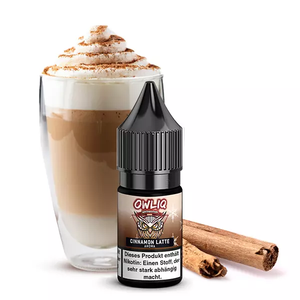 Winteredition Cinnamon Latte - 10ml Nikotinsalz-Liquid
