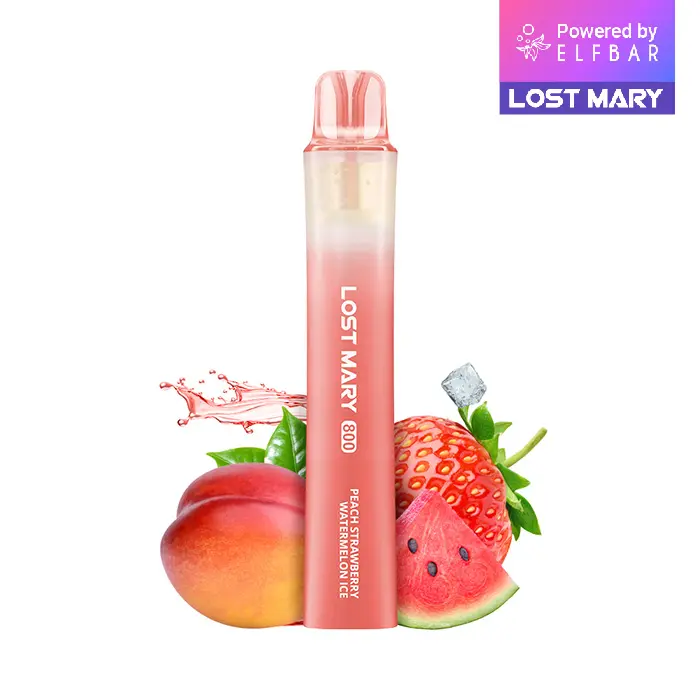 Lost Mary - 800 Einweg E-Zigarette - Peach Strawberry Watermelon Ice