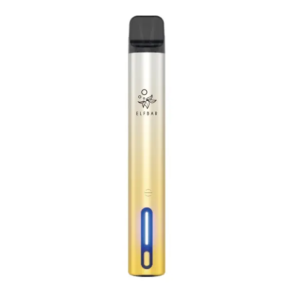 elfbar-elfa-turbo-refillable-pod-kit-1Roz2PFidrpl9R.jpg Elfbar Elfa Turbo Pod Kit in Gold-Gelb-Verlauf (Aurora Gold), schlanker Stift-Akkuträger