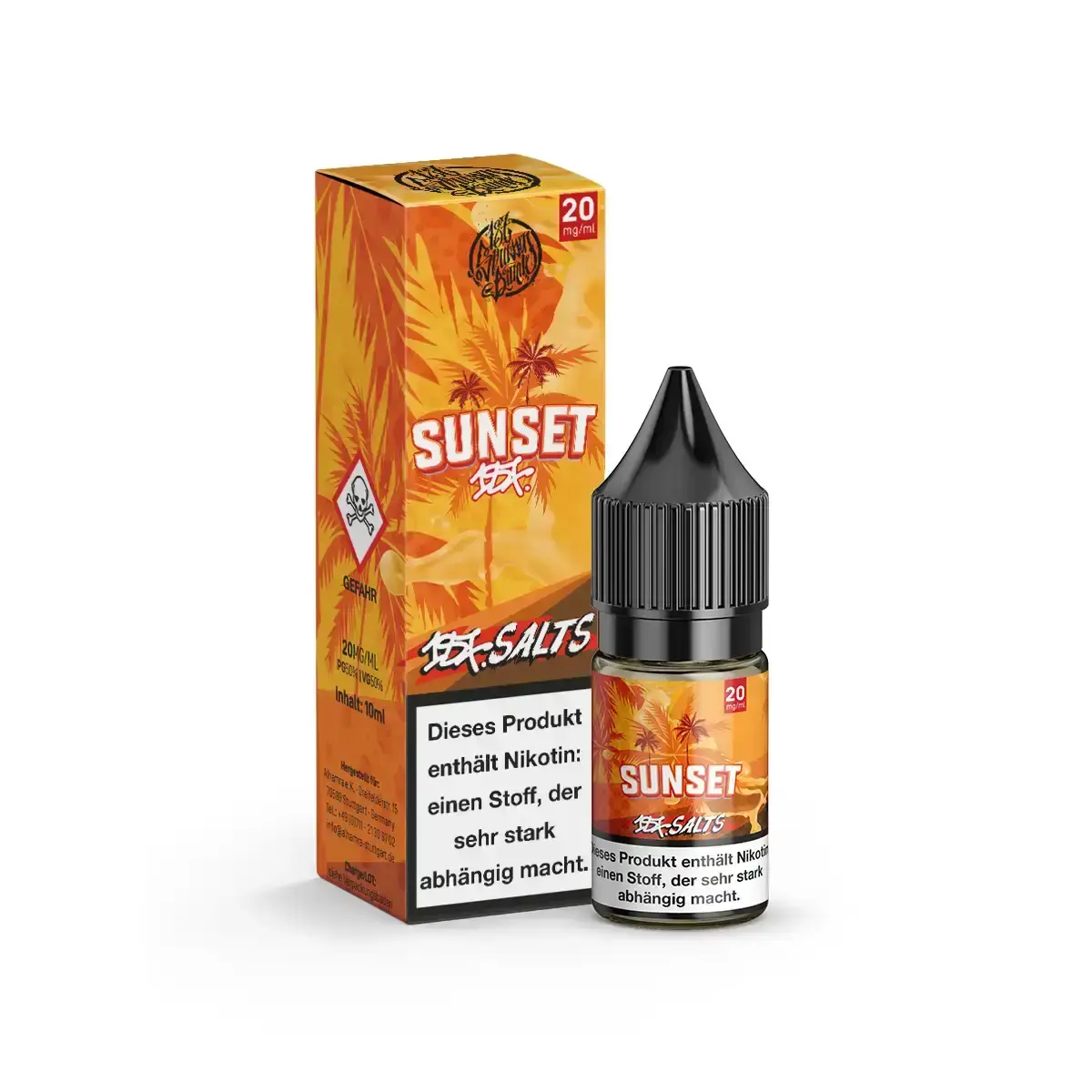 Sunset - 10ml Nikotinsalz-Liquid
