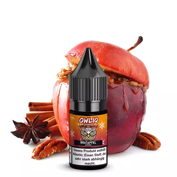 Winteredition Bratapfel - 10ml Nikotinsalz-Liquid