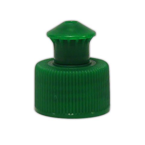 Push-Pull Verschluss für Basis-Flaschen, grün