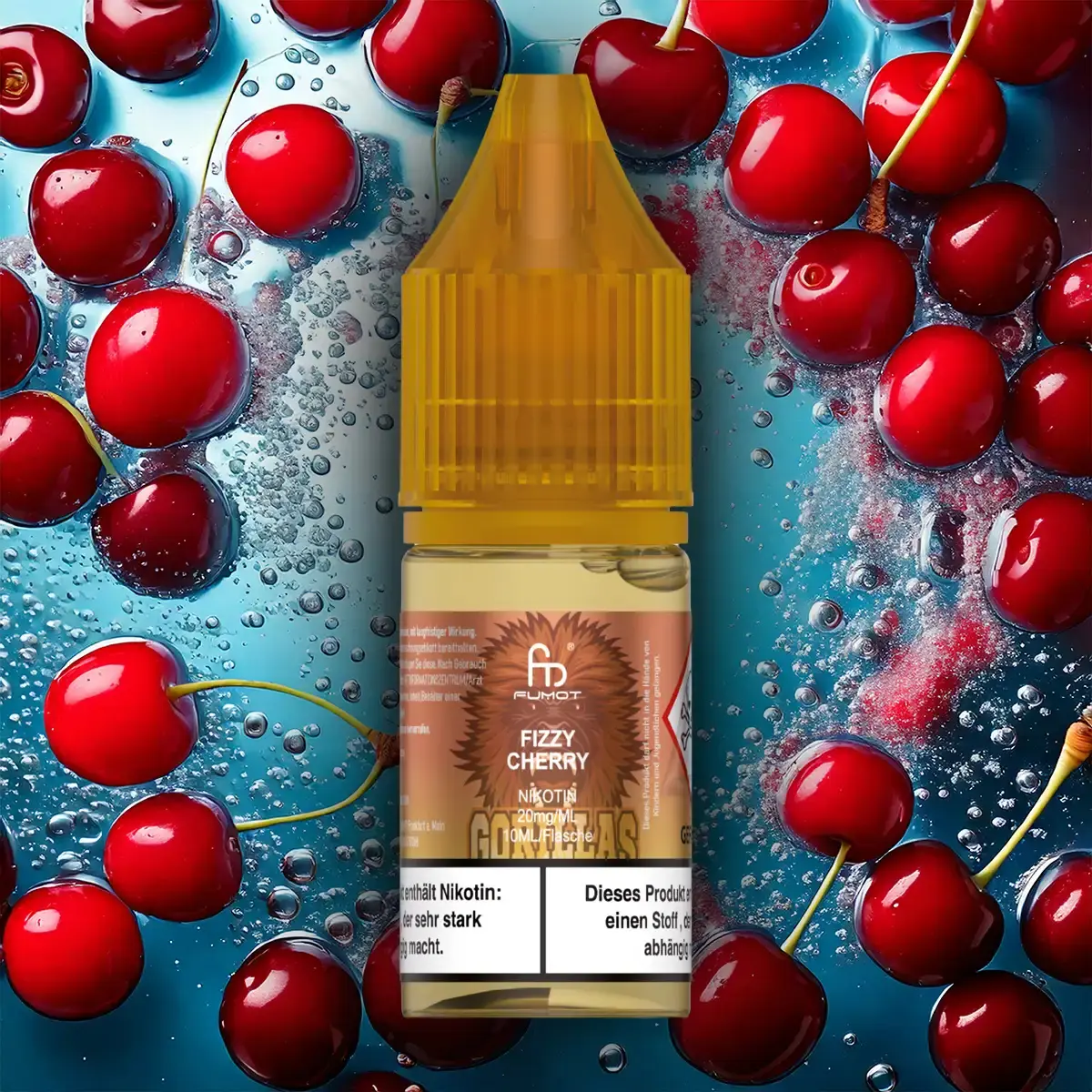 RandM Fumot Fizzy Cherry - 10ml Nikotinsalz-Liquid
