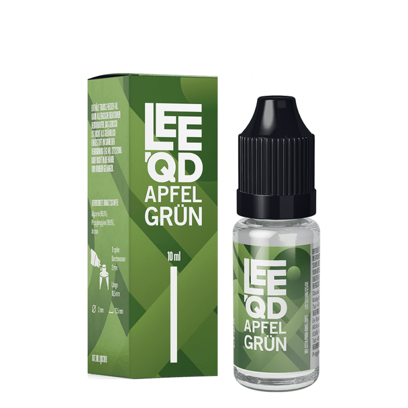 LEEQD - Fruit Apfel grün - 10ml Liquid