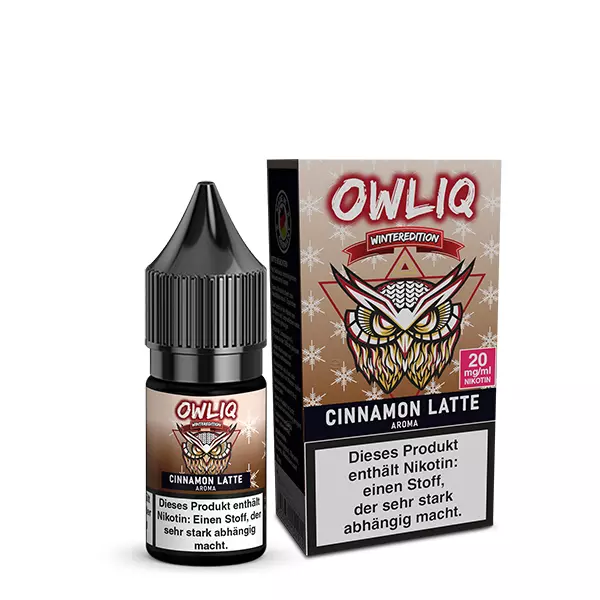 Winteredition Cinnamon Latte - 10ml Nikotinsalz-Liquid