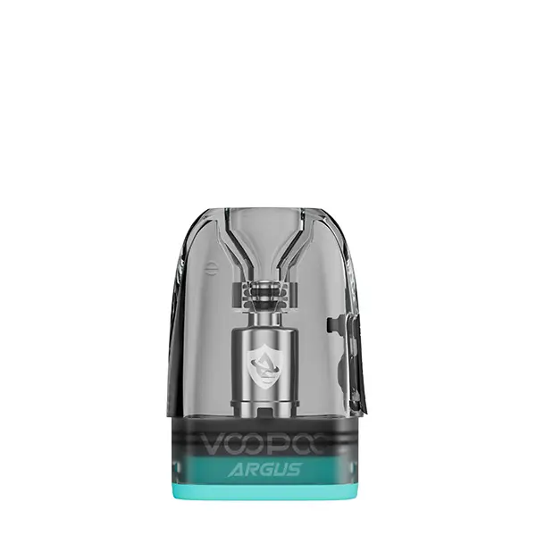 voopoo-argus-pod-v2-tank-verdampfer-3ml-top-fill-2.jpg VooPoo Argus V2 Ersatz-Pod 3ml mit türkisem Akzent, transparentes Gehäuse, Top-Fill-Öffnung sichtbar