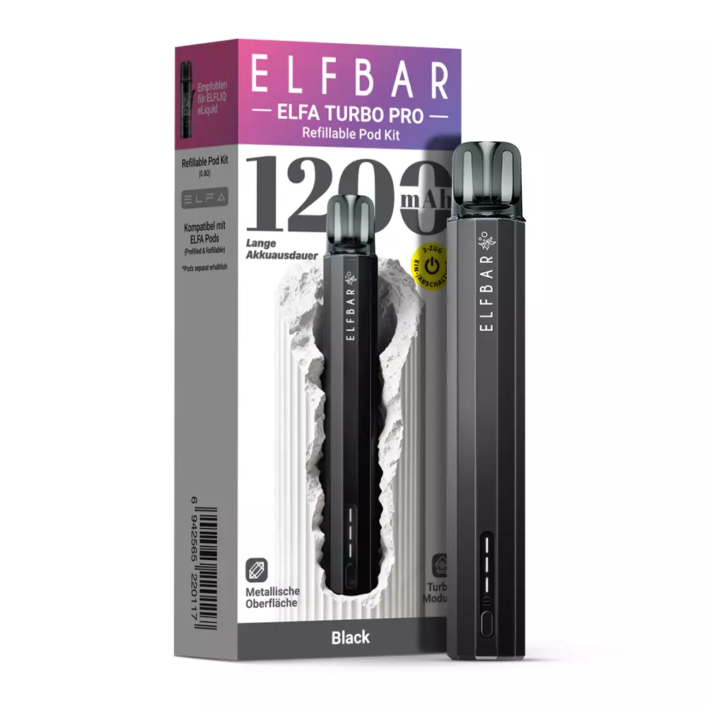 Elfbar - Elfa Turbo Pro Refillable Pod Kit