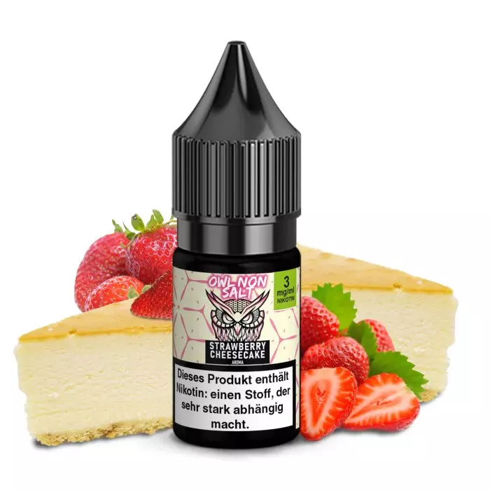 OWL Non-Salt - Strawberry Cheesecake - 10ml Liquid