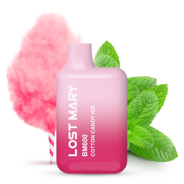 Lost Mary - BM600 CP Einweg E-Zigarette - Cotton Candy Ice 20mg/ml