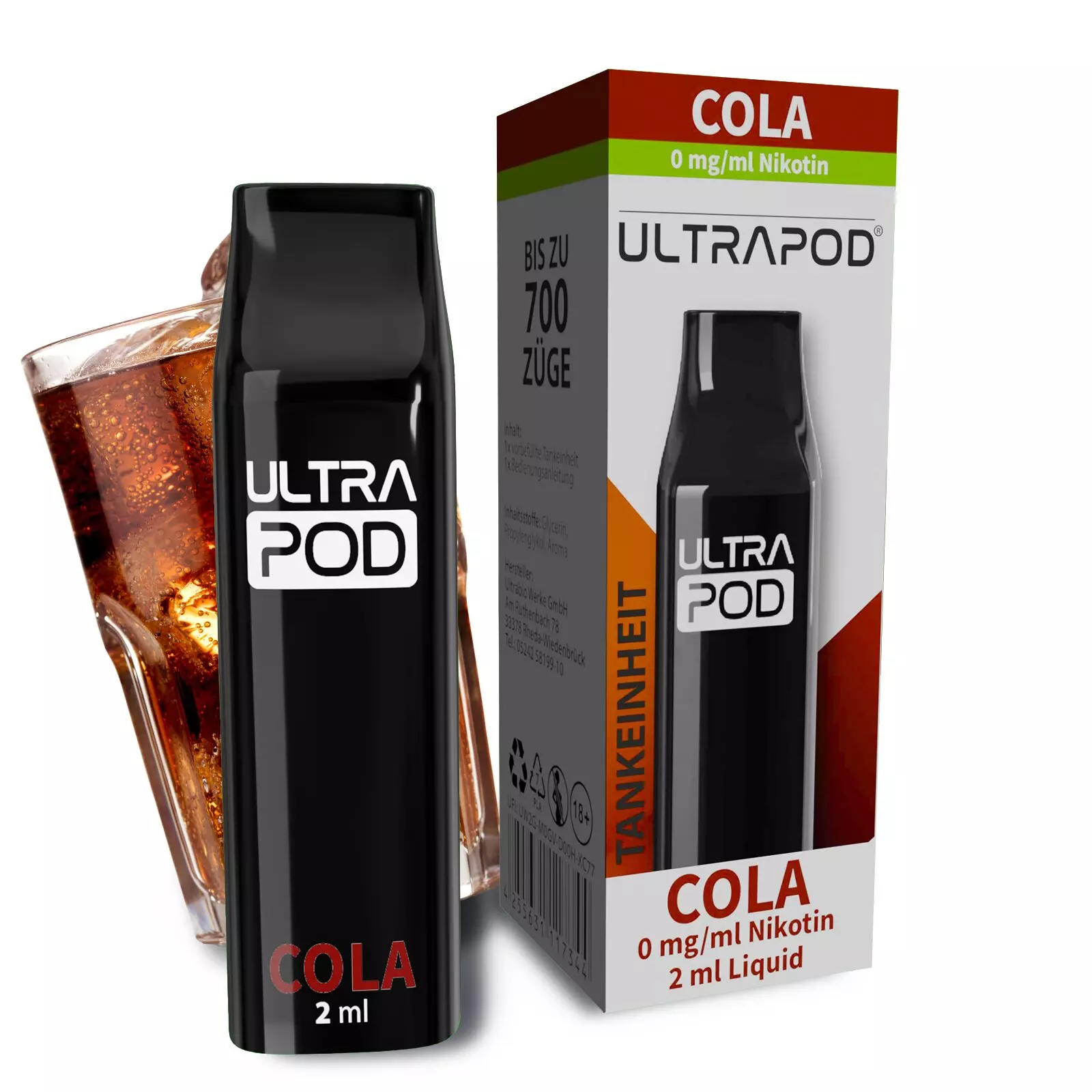 ultrapod-podsystem-tankeinheit-cola-0-mg.jpg Ultrapod Prefilled Pod - Cola