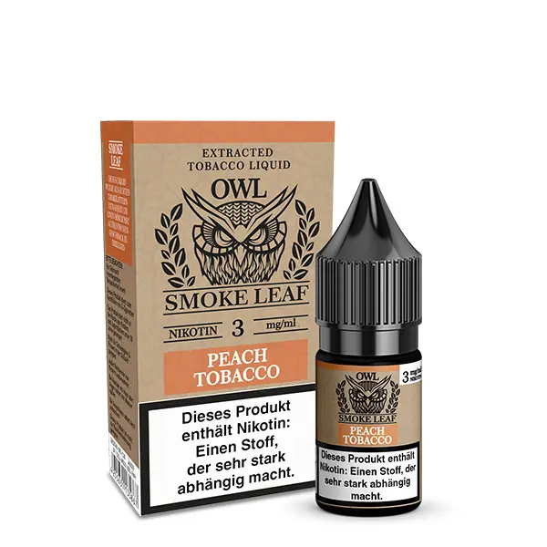 Smoke Leaf - Peach Tobacco - 10ml Liquid