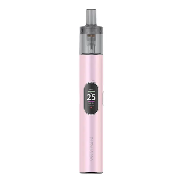 Innokin Plexus Pro Pod Kit in Rosa, schlankes Stiftgerät mit rundem Display und Pod-Aufsatz