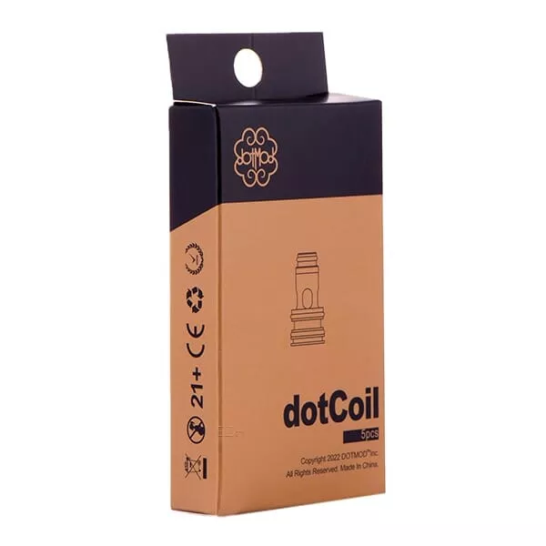 5x DotMod dotAIO V2 Mesh Coil Verdampferkopf
