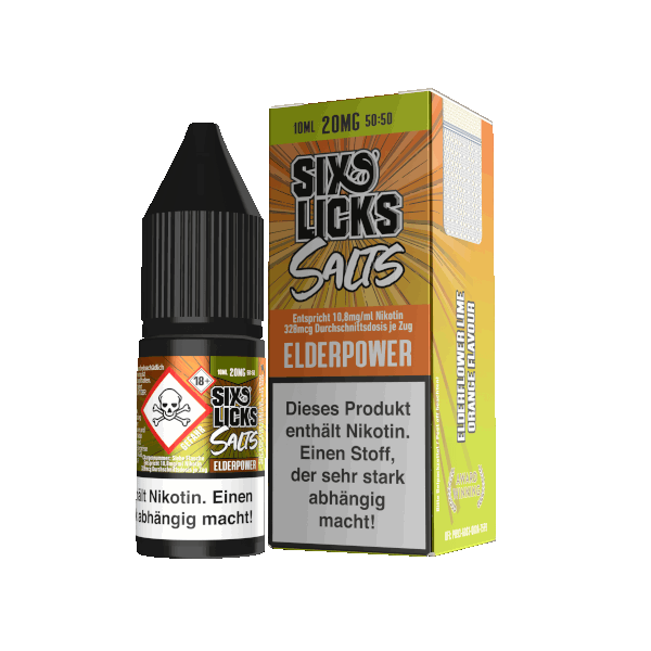Elderpower - 10ml Nikotinsalz Liquid