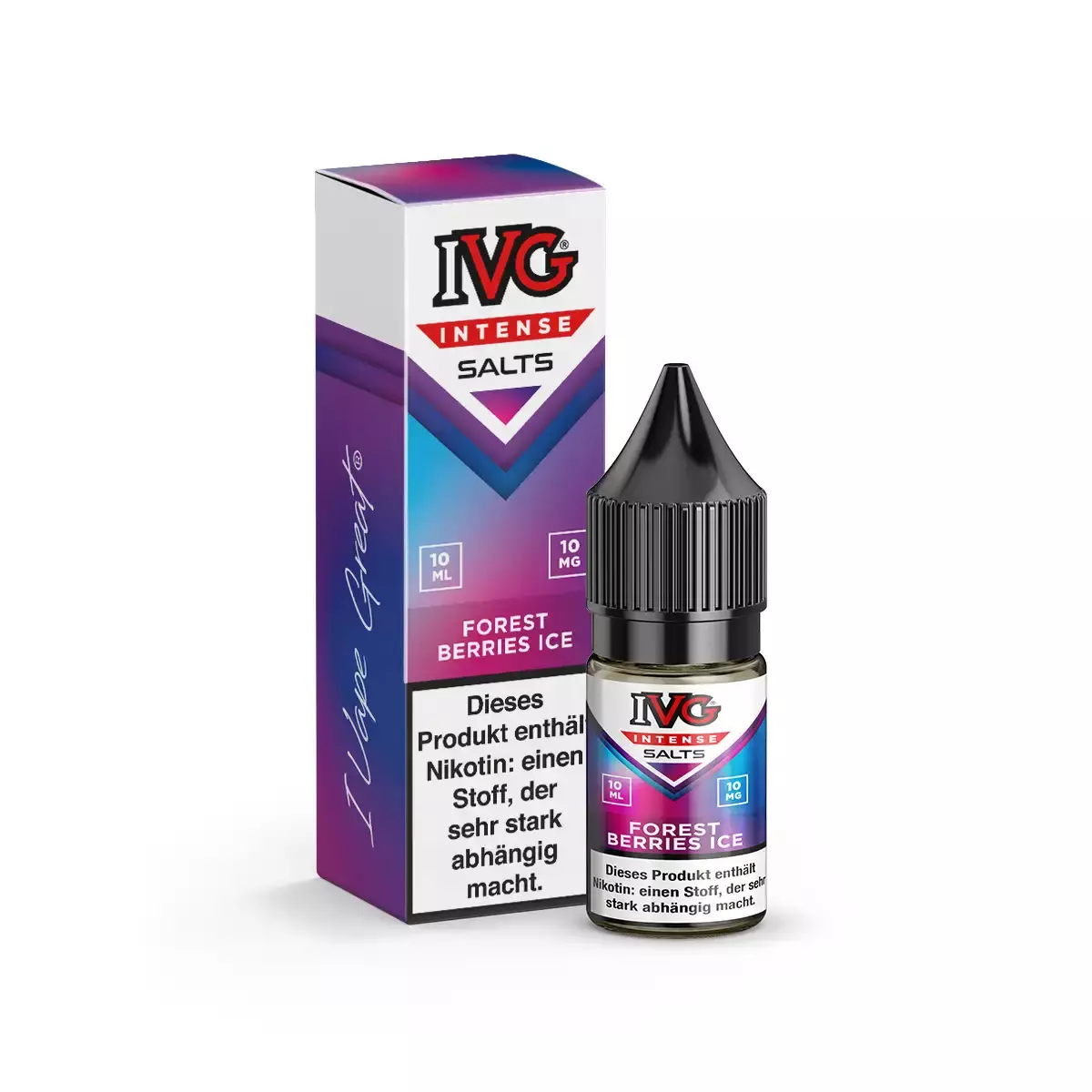 Intense Salts - Forest Berries Ice - 10ml Nikotinsalz-Liquid
