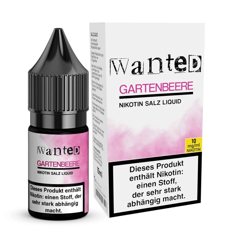 Gartenbeere - 10ml Nikotinsalz-Liquid