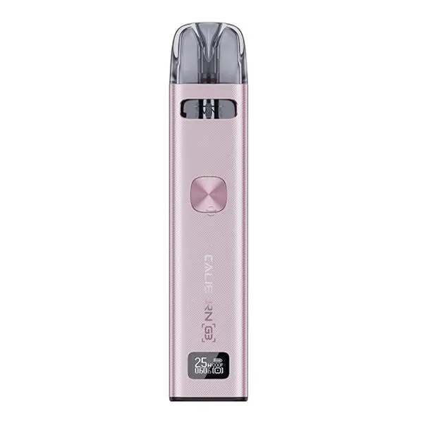 uwell-ccaliburn-g3-neue-farben-4_600x600.jpg Uwell Caliburn G3 Pod Kit E-Zigarette in Rosa, schlanker Akkuträger mit Pod, Frontansicht
