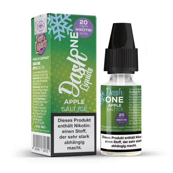 Dash One - Apple Ice - 10ml Nikotinsalz Liquid
