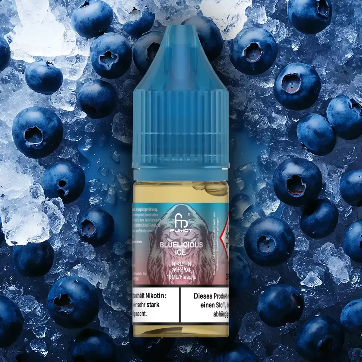 RandM Fumot Bluelicious Ice - 10ml Nikotinsalz-Liquid