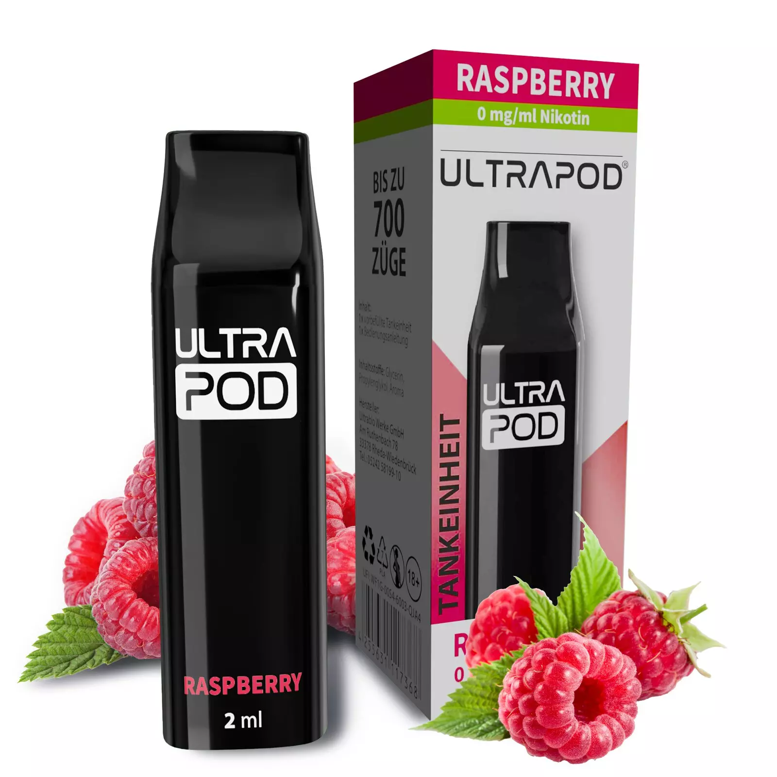 Ultrapod Prefilled Pod - Raspberry