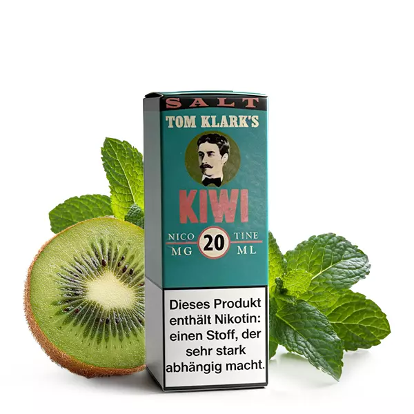 tom-klark-s-kiwi-nikotinsalz-1.jpg Kiwi - 10ml Nikotinsalz-Liquid
