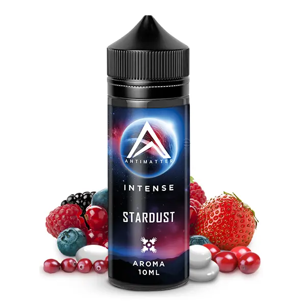 Antimatter Intense Stardust Longfill Aroma 10ml Flasche mit Früchten wie Erdbeere, Himbeere und Blaubeere