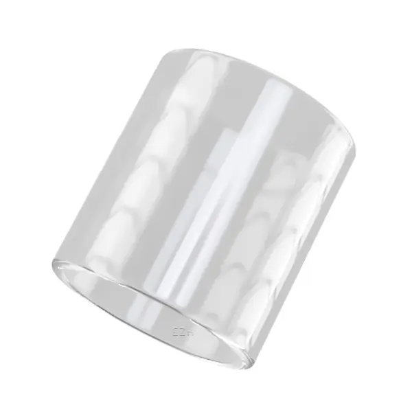 Transparentes Ersatzglas für IMIST Simurg RTA, zylindrische Form, klares Glas