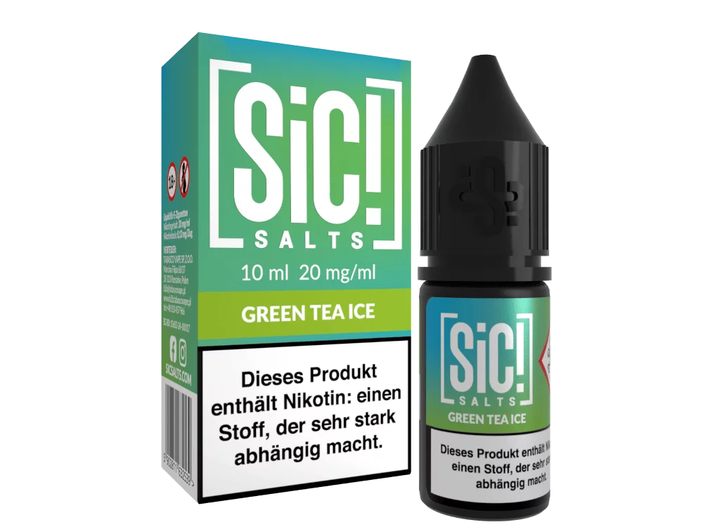SiC! Salts - Green Tea Ice - 10ml Nikotinsalz Liquid