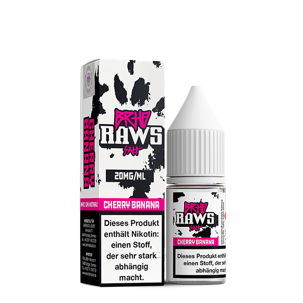 Raws Cherry Banana - 10ml Nikotinsalz-Liquid