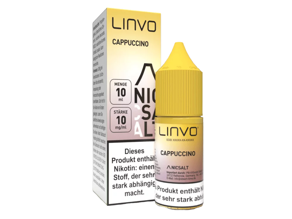 Linvo - Cappuccino - 10ml Nikotinsalz Liquid