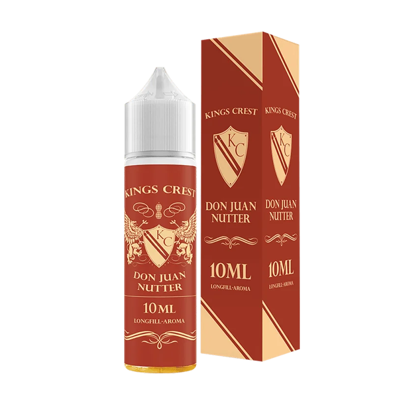 KIC106_800x800.png?ts=1763623834 Kings Crest Don Juan Nutter Longfill 10ml Flasche mit roter Verpackungsbox