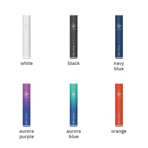 elfbar-elfa-7_600x600.jpg Elfbar Elfa CP Basisgerät in 6 Farben: Weiß, Schwarz, Navy Blue, Aurora Purple, Aurora Blue, Orange