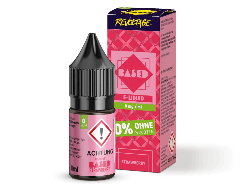 Strawberry - 8ml Hybrid Nikotinsalz-Liquid