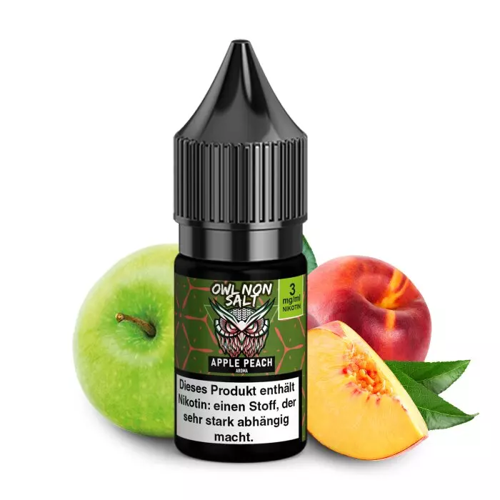OWL Non-Salt - Apple Peach - 10ml Liquid