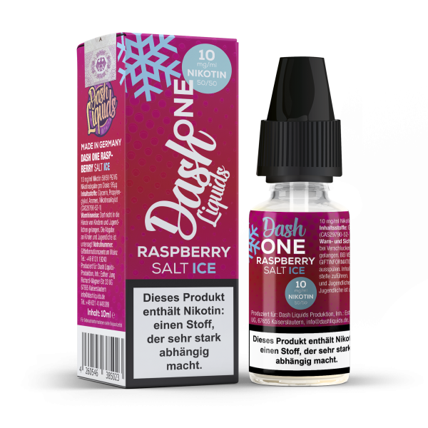 Dash One - Raspberry Ice - 10ml Nikotinsalz Liquid