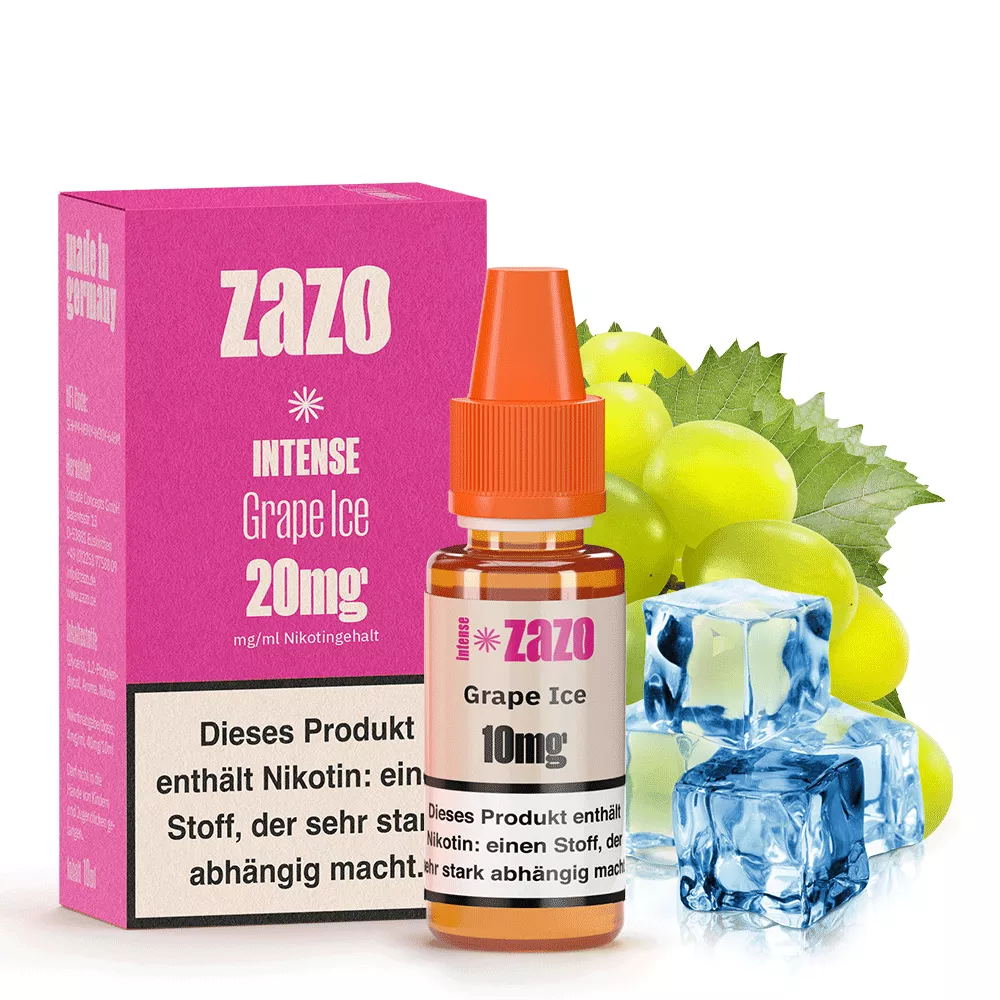 Intense - Grape Ice - 10ml Nikotinsalz-Liquid